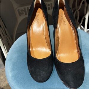 J. Crew suede pumps